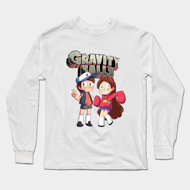 Gravity Falls! Long Sleeve T-Shirt by chomm13